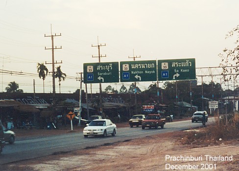 Crossroads at Prachinburi