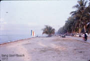 Bang Saen Beach - 1972 (Looking North)
